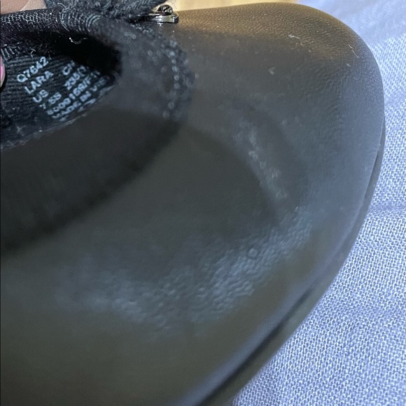 Coach ‘Lara’ Charm and Bow Detail Leather Ballet Flats Size 7.5M - Picture 13 of 15